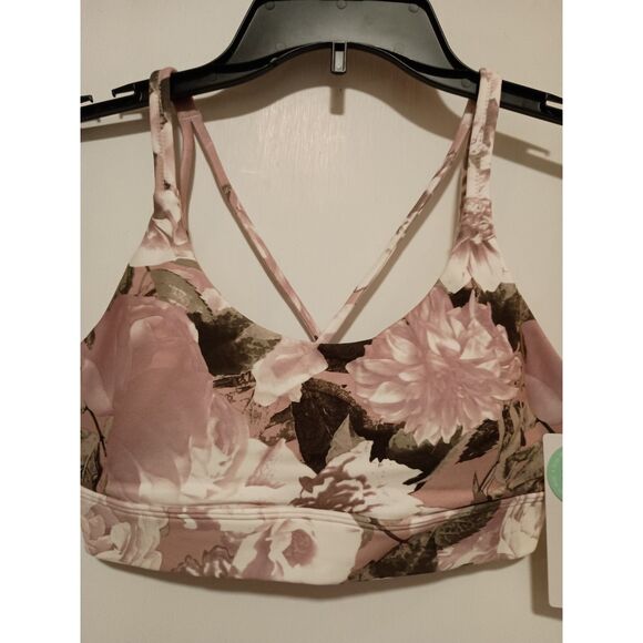 Marika Strappy Multi Pink Sports Bra, NWT, Low Impact, Size XS - Picture 3 of 6